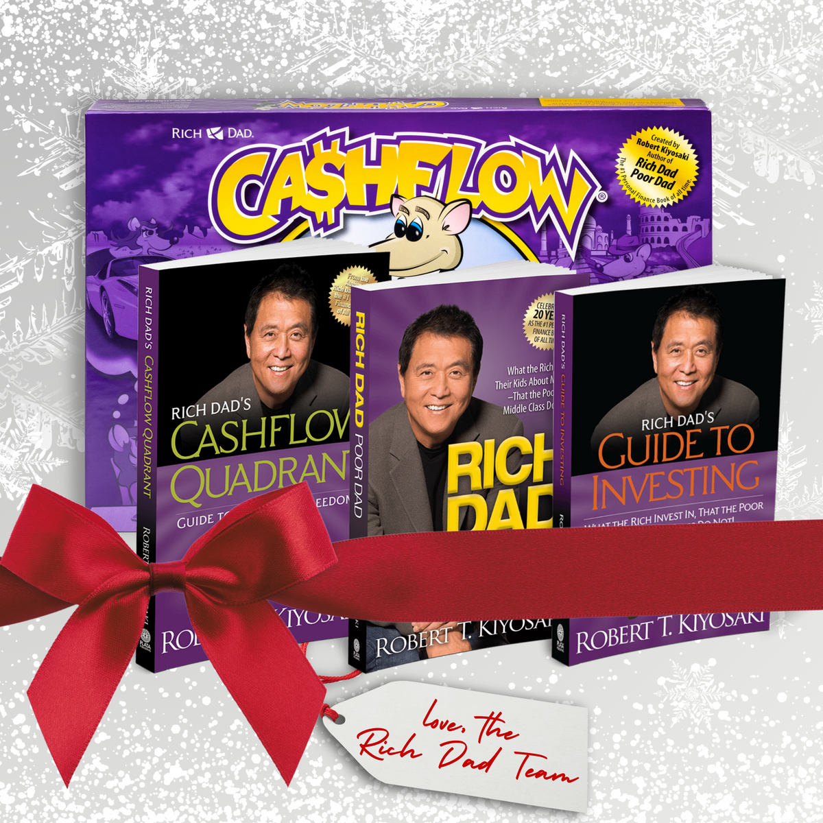 Rich Dad Classics Plus CASHFLOW Board Game Holiday Bundle